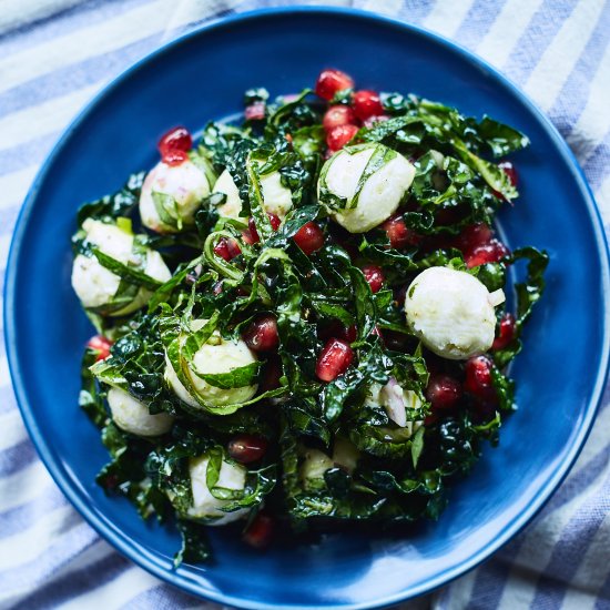 Mozzarella and Pomegranate Salad