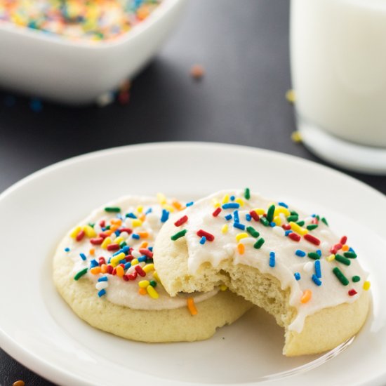 Sour Cream Sugar Cookies