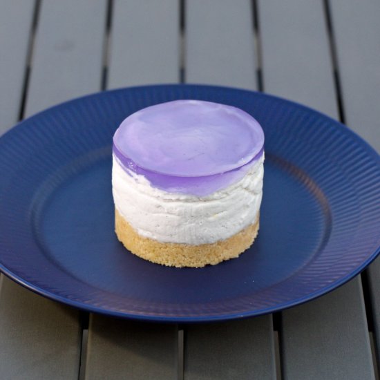 Lemon Lavender Cheesecake