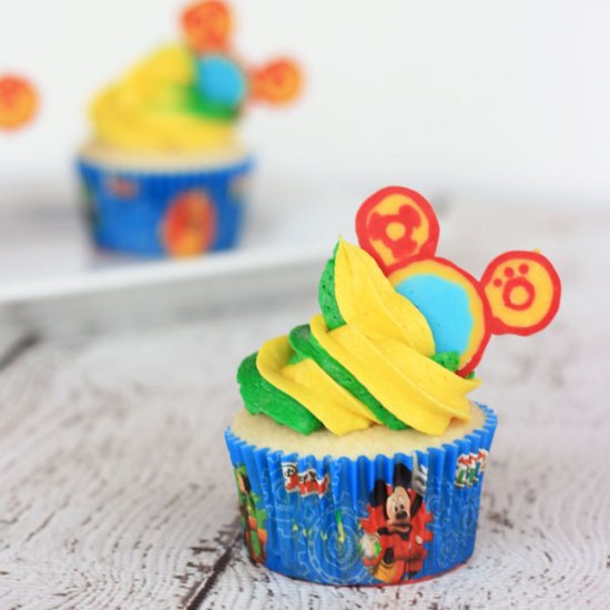 Mickey Mouse Clubhouse Cupcakes