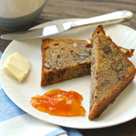 Banana Buckwheat Loaf