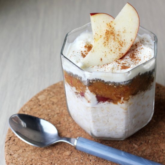 Cinnamon Apple Overnight Oats