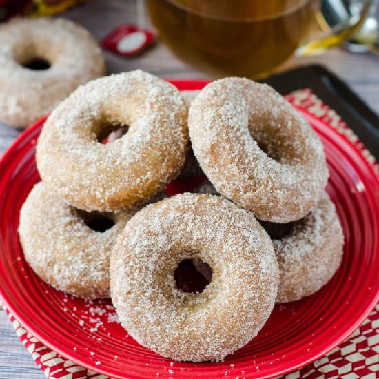 Baked Chai Donuts