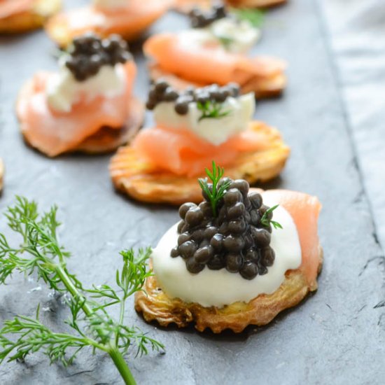 Elegant Smoked Salmon Canapés