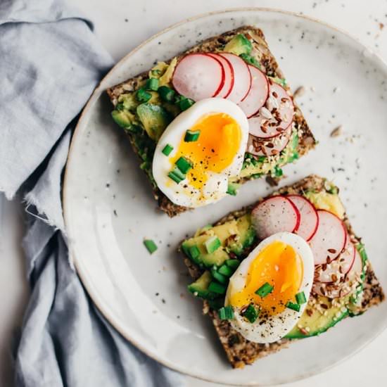 Avocado Egg Spring Sandwich