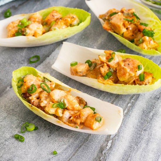 Spicy Grilled Shrimp Boats