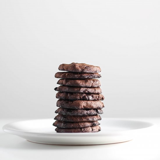 Almond Pulp & Chocolate Cookies