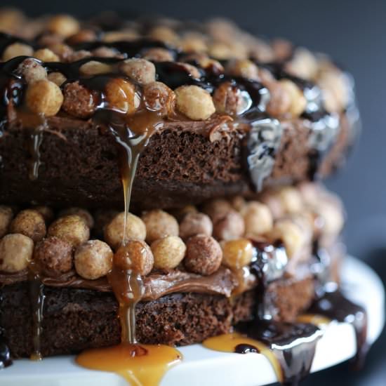 Reese’s Puffs Chocolate Cake