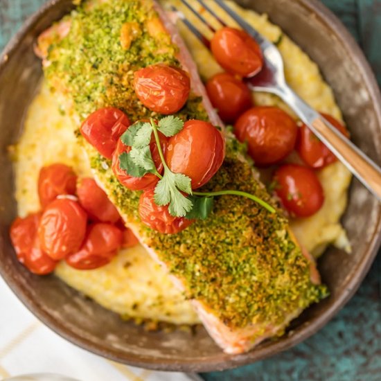 Herb Crusted Salmon