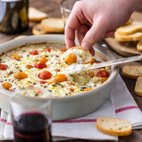 Tomato Goat Cheese Dip