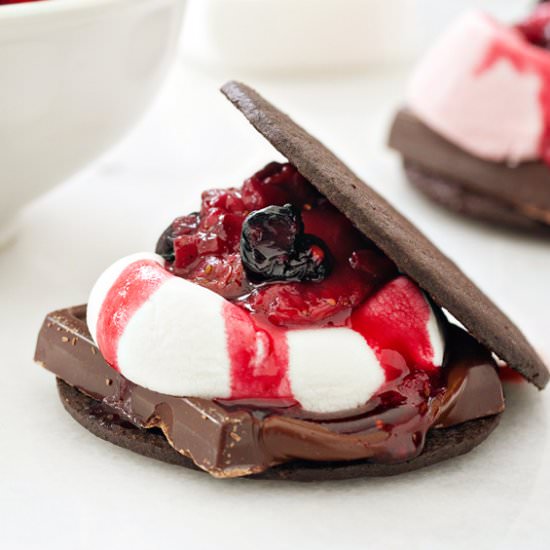 Chocolate Berry S’mores