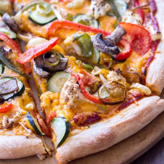 Roasted Vegetable Pizza