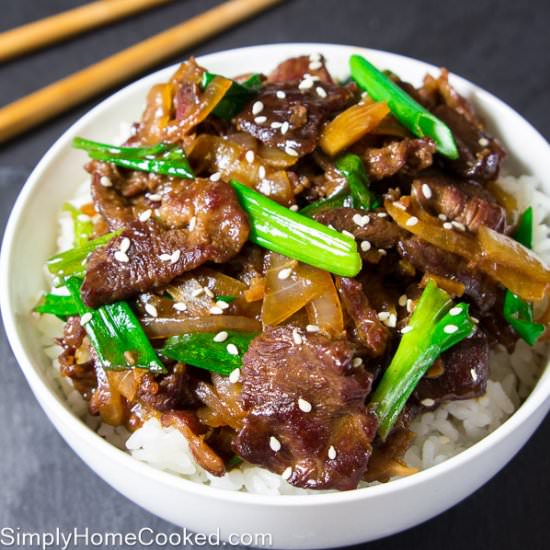 Mongolian Beef