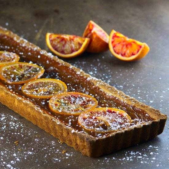 Blood Orange Tart