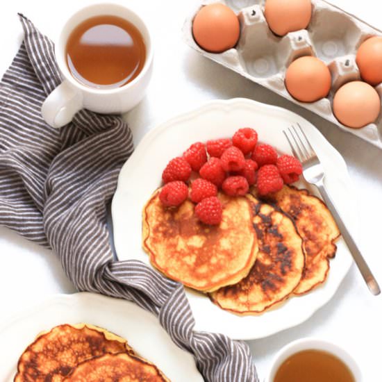 Grain-free Coconut Flour Pancakes