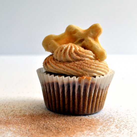 GF & Vegan Cinnamon Maple Cupcakes