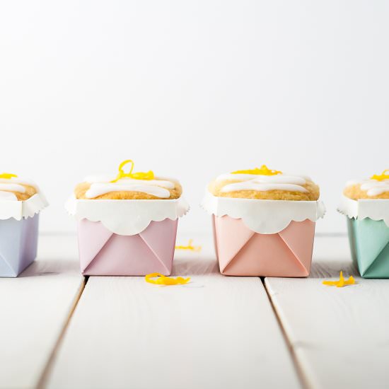 Mini Meyer Lemon Loaves