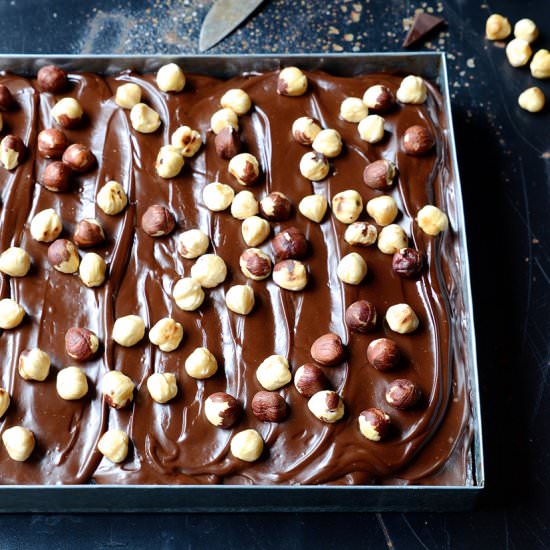 Milk-soak chocolate sheet cake