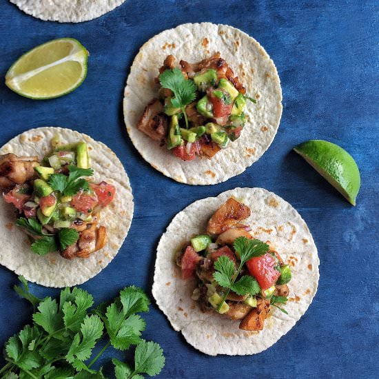 Gin & Lime Chicken Tacos