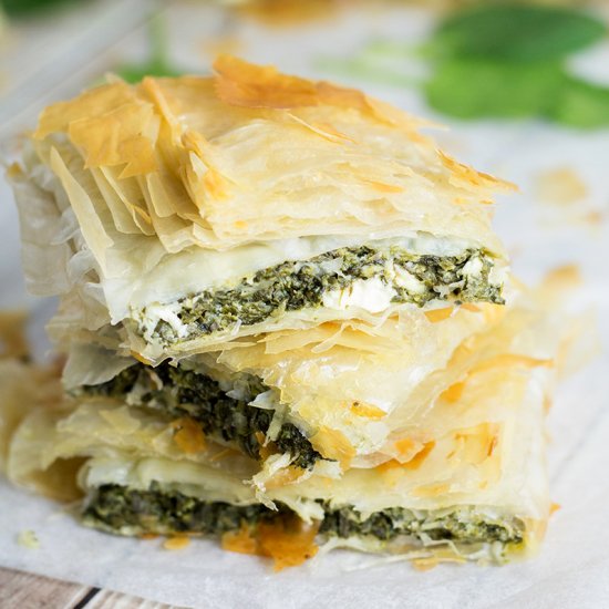 Greek Spinach Pie – Spanakopita