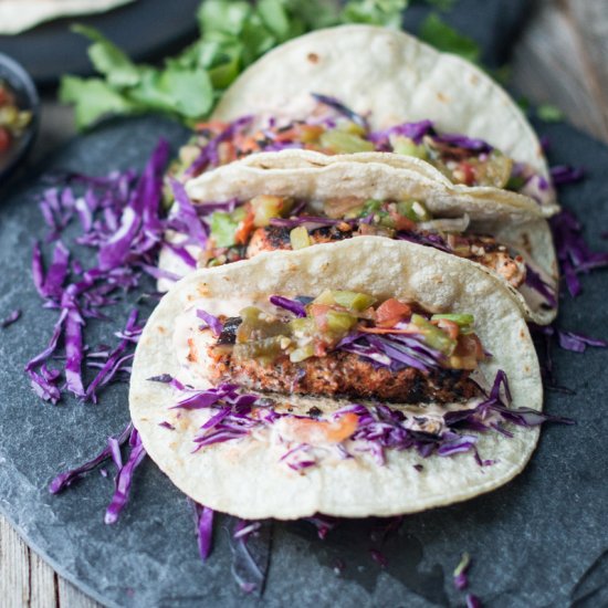 Blackened Fish Tacos