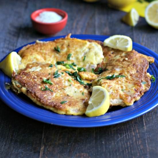 Lemon Romano Pork Cutlets