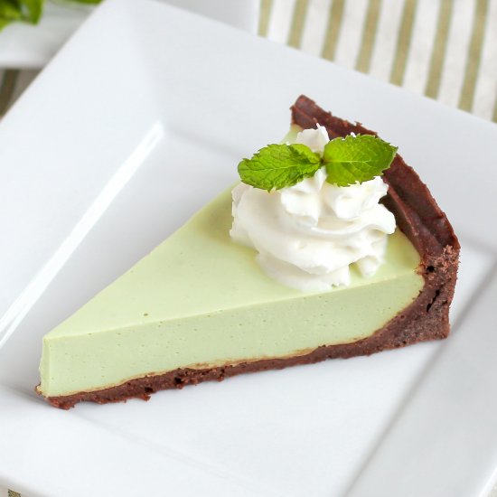 Healthy Grasshopper Pie