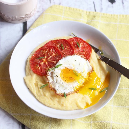 Savory breakfast bowl