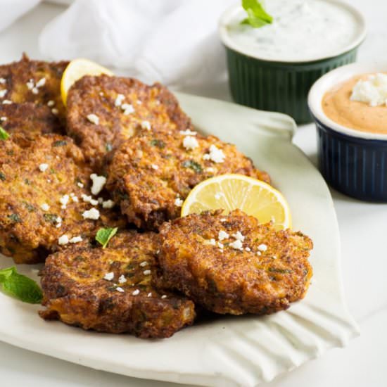 Cauliflower Fritters