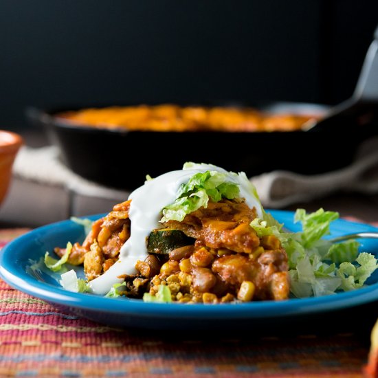 Enchilada Breakfast Casserole