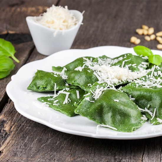 Spinach and Ricotta Ravioli