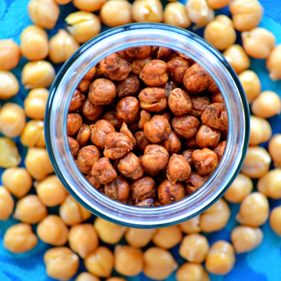 Oven Roasted Chickpeas