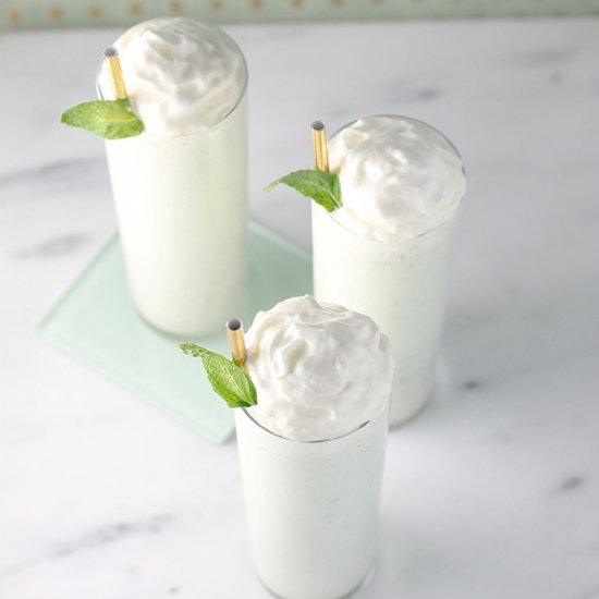 Boozy Shamrock Shake Recipe