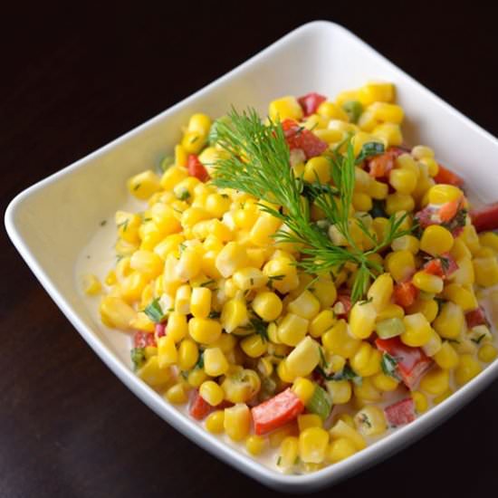 Israeli Corn Salad