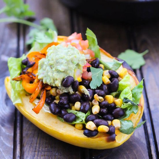 Spaghetti Squash Burrito Bowl