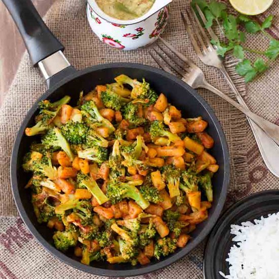 Broccoli Potato Roast