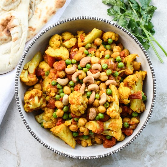 The Easiest Vegetarian Curry