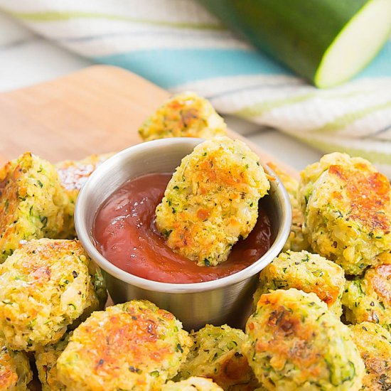 Parmesan Zucchini Tots