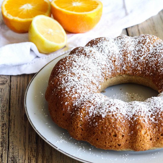 Lemon Olive Oil Bundt Cake