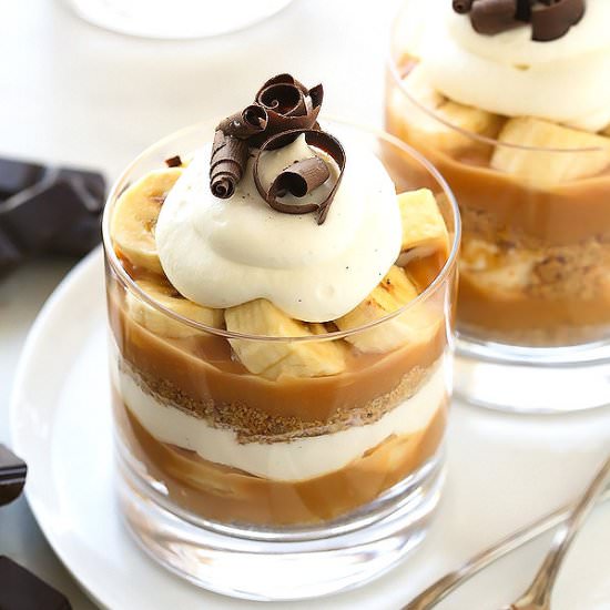 Banoffee Pie Cups