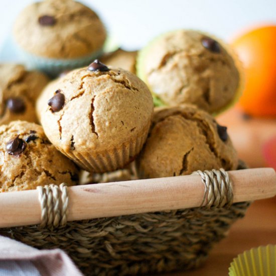 Dark Chocolate Orange Muffins