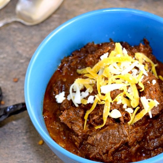 Homemade Chili Colorado