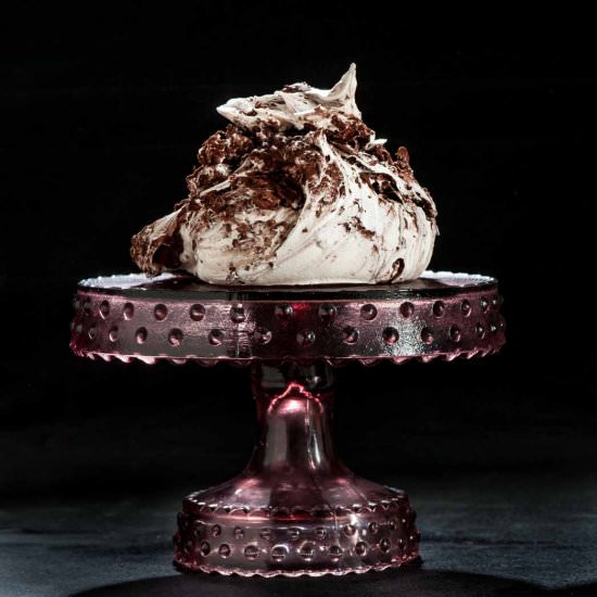 Cocoa Swirl Meringues