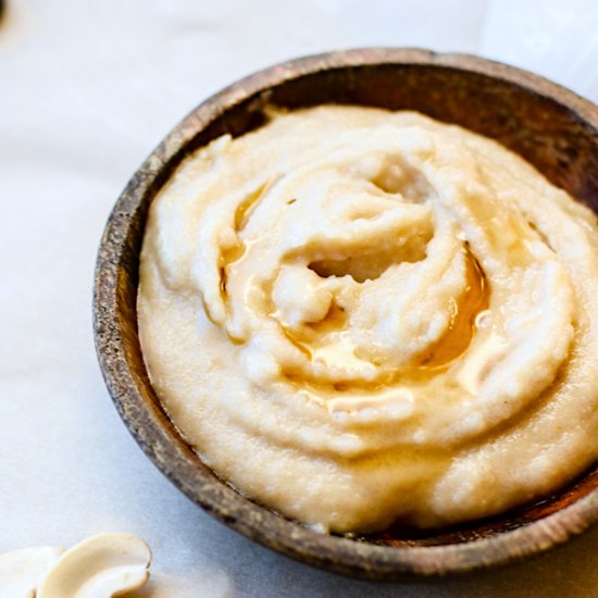 Maple Cashew Cream Cheese Frosting