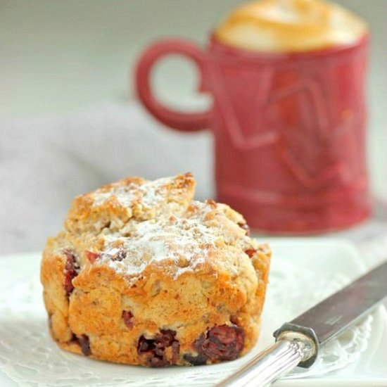 Cranberry and Coconut Cakes