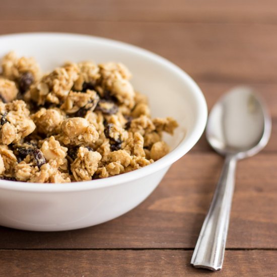 Peanut Butter and Jelly Granola