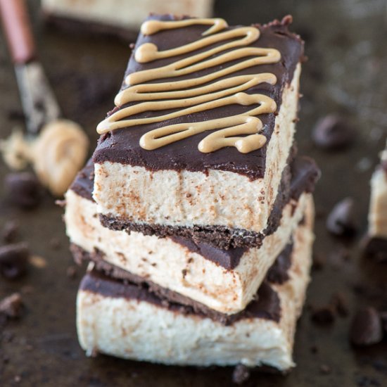 No Bake Buckeye Bars