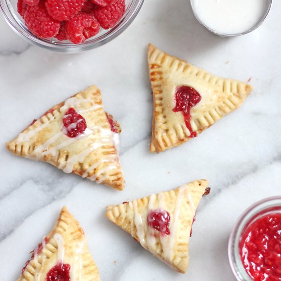 Raspberry Hamantaschen Hand Pies