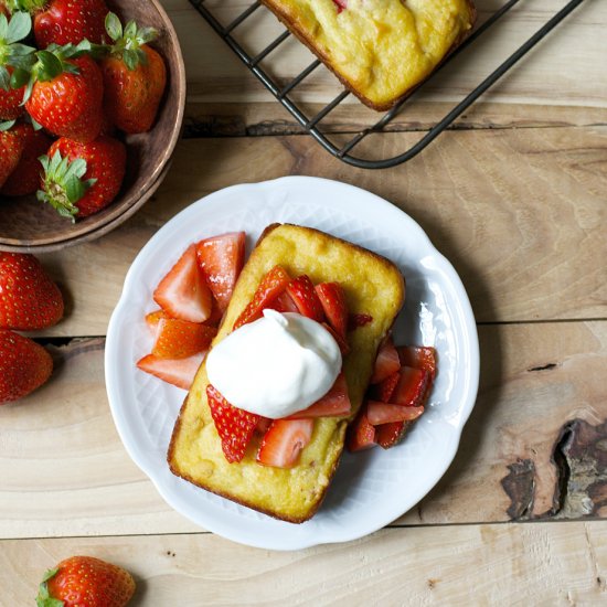 Strawberry Shortcake Bread