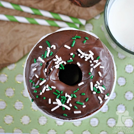 Chocolate Donuts with Ganache